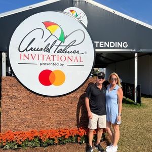 Light blue women’s golf or tennis dress